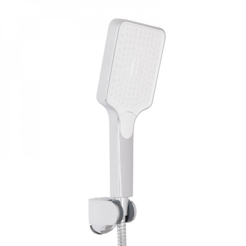 Змішувач для ванни Qtap Nando з душовим гарнітуром QTNAN259CRM48651 Chrome SD00054775